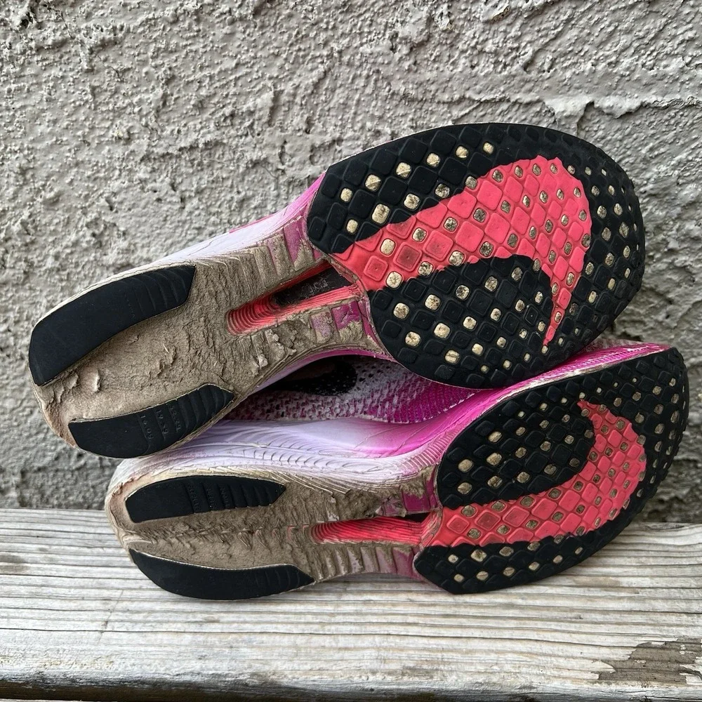 Nike Shoes Women Size 8 ZoomX Vaporfly Next% 3 White Vivid Purple